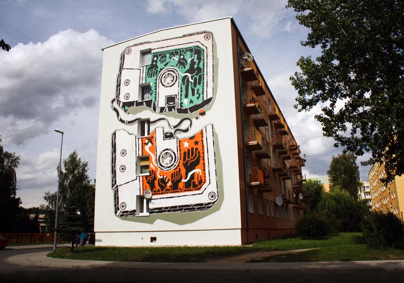 Mariusz Waras, mural, photo: IAM